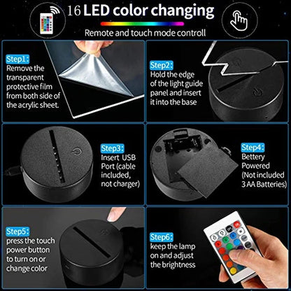 Anime Night Light